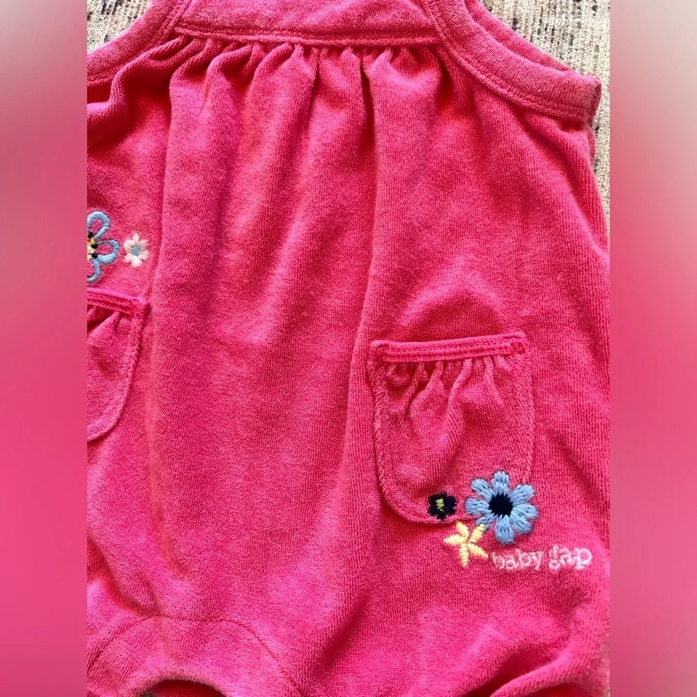 GAP Pink Jumpsuit Romper One Piece - Picture 2 of 3